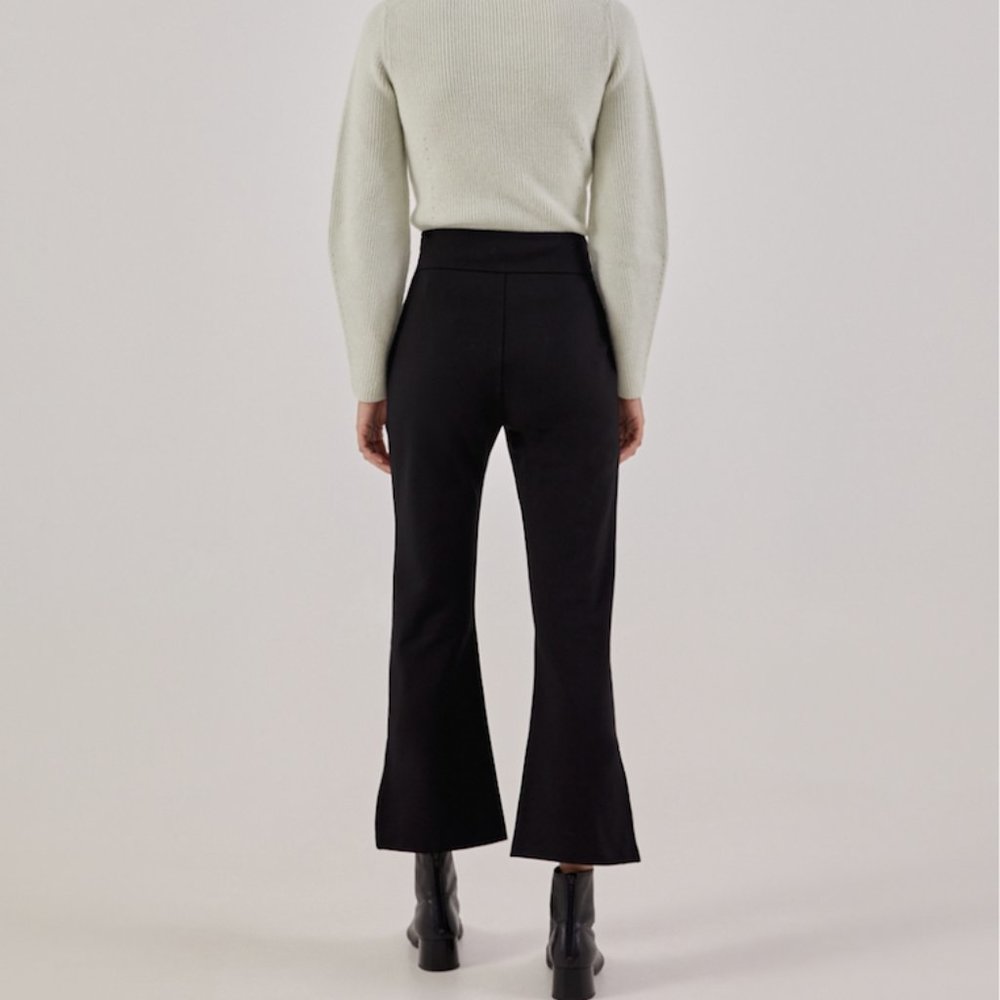 LoveBonito Zaida Kick Flare Side Slit Trousers